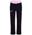 Jordan Sweatpants - Black/Pink w. Corduroy