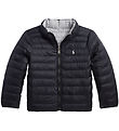 Polo Ralph Lauren Padded Jacket - Reversible - Black/Grey