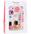 Rosajou Nail polish w. Nail file etc. - 4 Parts - Rubis/Chéri