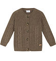 Hust and Claire Cardigan - Gebreid - Charlie - Welp Brown