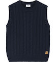 Hust and Claire Waistcoat - Knitted - Eigil - Navy