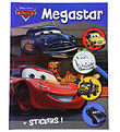 Megastar Colouring Book w. Stickers - 128 Pages - Cars
