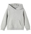 Name It Sweat  Capuche - Noos - NkfLena - Grey Melange