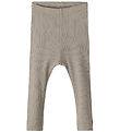 Name It Leggings - Noos - Rib - NbnKab - Puur kasjmier