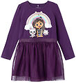 Name It Robe - NmfOrbiri Gabby - Plum Purple av. Glitter