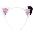 Name It Headband - NmfOrinni Gabby - Bright White w. Glitter