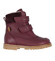 Bottes d'Hiver Pom Pom - Tex - Deep Rouge
