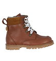 Pom Pom Winter Boots - Tex - Dark Camel