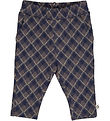 Msli Trousers - Jacquard - Tower Grey/Night Blue/Desert Green