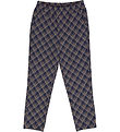 Msli Trousers - Jacquard - Tower Grey/Night Blue/Desert Green