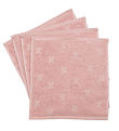 Müsli Waschlappen - 4er-Pack - 30x30 - Rose Sugar