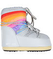 Moon Boot Winter Boots - Icon Low Rainbow - Glacier Grey