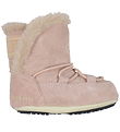 Moon Boot Kuldastígvél - Barnarúm Suede - Pale Pink