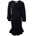 Hound Kleid - Puff Sleeve Kleid - Black