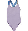 Molo Swimsuit - UV50+ - Neve - Viola w. Glitter