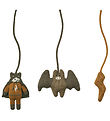 Liewood Hänge - Stickad Dockor - 3-pack - Jones - Superhero Mu