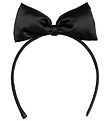 Mini Rodini Hairband - Bow Satin - Black