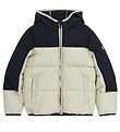 Champion Puffer Jacket - Offwhite/Black