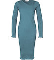 Rosemunde Kleid - Rib - Paris Blue