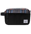 Herschel Toiletry Bag - Chapter - Black Winter Blanket