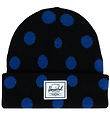 Herschel Beanie - Knitted - Elmer Kids - Black/Bluing Dots