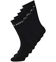 Jack & Jones Socks - JacBasic Tennis - 5-Pack - Black