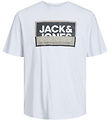 Jack & Jones T-paita - JcoLogan - Valkoinen