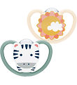 Nuk Pacifiers - 2-Pack - Space - Green/Beige