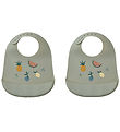 Liewood Lätzchen - Silikon - 2er-Pack - Tilda - Frucht Dove Blue
