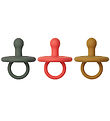 Liewood Pacifiers - Silicone - 3-Pack - Size 1 - Paula - Multi M