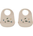 Liewood Lätzchen - Silikon - 2er-Pack - Tilda - Space Multi Mix