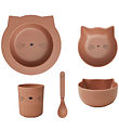 Liewood Geschirr-Set - Joana - 4 Teile - CAT Toskana Rose
