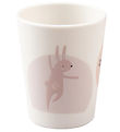 Sebra Cup - Tastii Teeny Toes - 150 mL - White w. Print