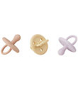 Liewood Pacifiers - Silicone - 3-Pack - Size 1 - Paula - Light L