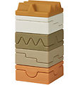 Liewood Stacking Tower - Silicone - Morgan - Khaki Multi Mix