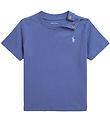 Polo Ralph Lauren Stuttermabolur - Blár