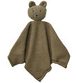 Liewood Comfort Blanket - Knitted - Milo - Mr Bear Khaki