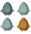 Liewood Schüsseln - Silikon - 4er-Pack - Iggy - Space Blue Multi