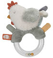 Little Dutch Ring rattle - Chicken - Little Farm