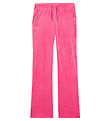 Juicy Couture Velours Hosen - Nostalgie Pink