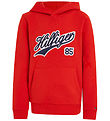 Tommy Hilfiger Hoodie - Hilfiger Script - Fierce Red
