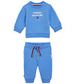 Tommy Hilfiger Sweatset - Baby TH Logo - Blue Stava
