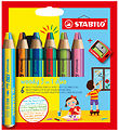 Stabilo Kleurpotloden - Woody 3-in-1 Duo - 6 st. - Multicolour