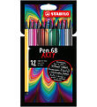 Stabilo Markers - Pen 68 Arty - 12 pcs - Multicolour