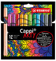 Stabilo Markers - Cappi Arty - 12 pcs - Multicolour