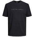 Jack & Jones Stuttermabolur - JjEstar - Noos - Black