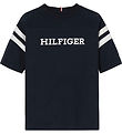 Tommy Hilfiger T-Shirt - Monotype Varsity - Desert Wolk