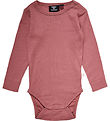Hummel Bodysuit l/s - Rib - hmlRene - Dusty Rose