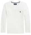 Polo Ralph Lauren Blouse - Knitted - Cable - White