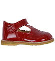 Angulus Shoes - Dark Red w. Hearts